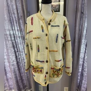 Vintage Icelandic Design Cardigan
